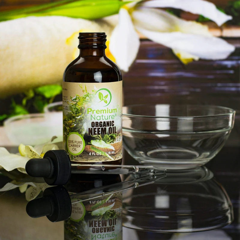 ACEITE DE NEEM PURO 100% ORGÁNICO PARA PLANTAS, PRENSANDO EN FRIO. 4OZ.