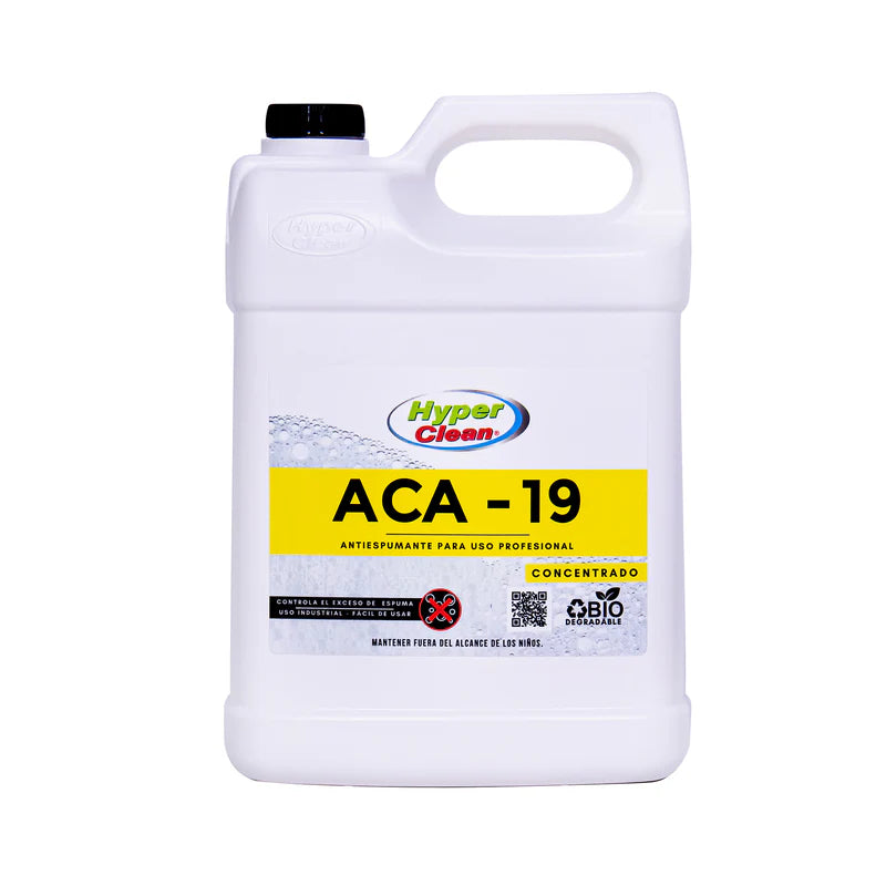 ANTIESPUMANTE PARA LIMPIEZA DE ALFOMBRAS ACA-19, 1 GALÓN