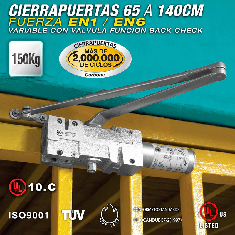 CIERRAP. ALTO TRAF. 150 KG UL
