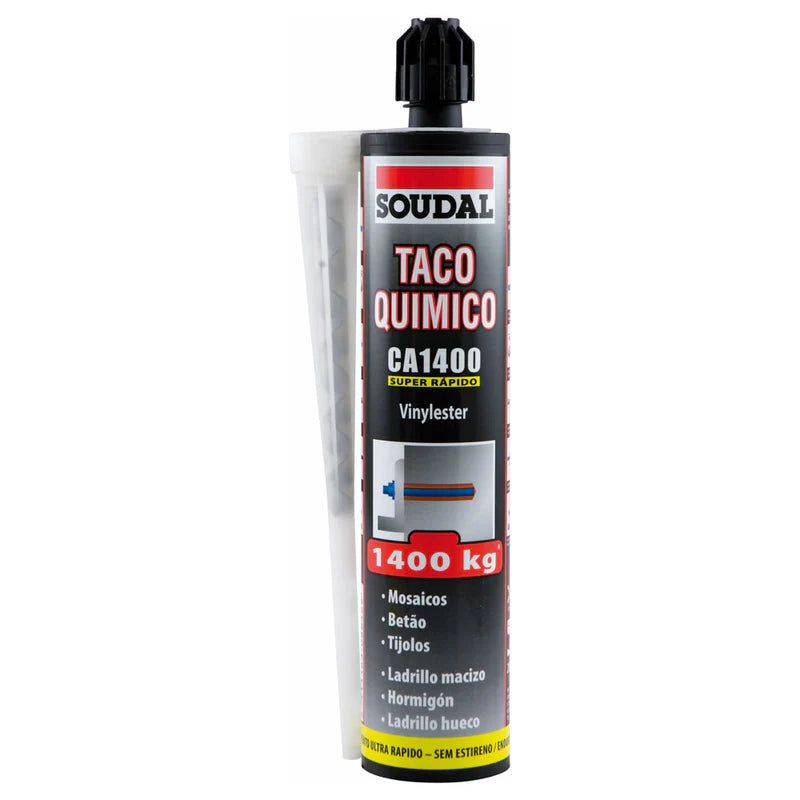 ANCLAJE QUIMICO SOUDAFIX 280ML SOUDAFIX P300-SF / CA1400 TACO QUIMICO