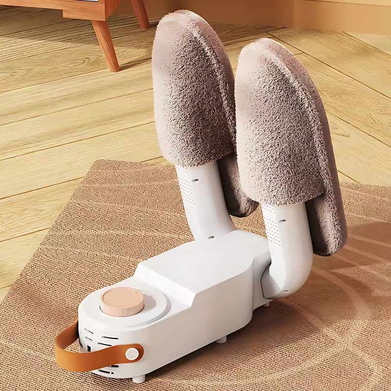 SECADOR DE ZAPATOS ELÉCTRICO PLEGABLE 110V. ELIMINA LOS MALOS OLORES Y HUMEDAD DEL CALZADO. QUITA OL
