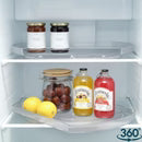 BANDEJA GIRATORIA DESLIZABLE ORGANIZADOR DE REFRIGERADOR DE 16.5X11.1X1.4 (41.9X 28.2X3.6 CM) DE P