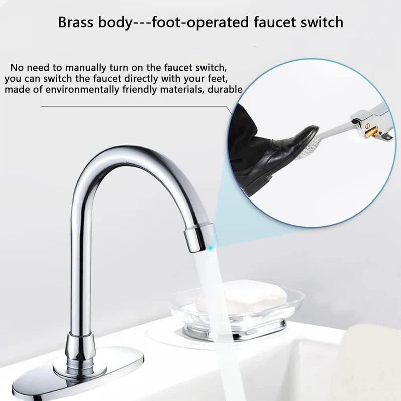 VÁLVULA DE PEDAL PARA GRIFO DE AGUA
