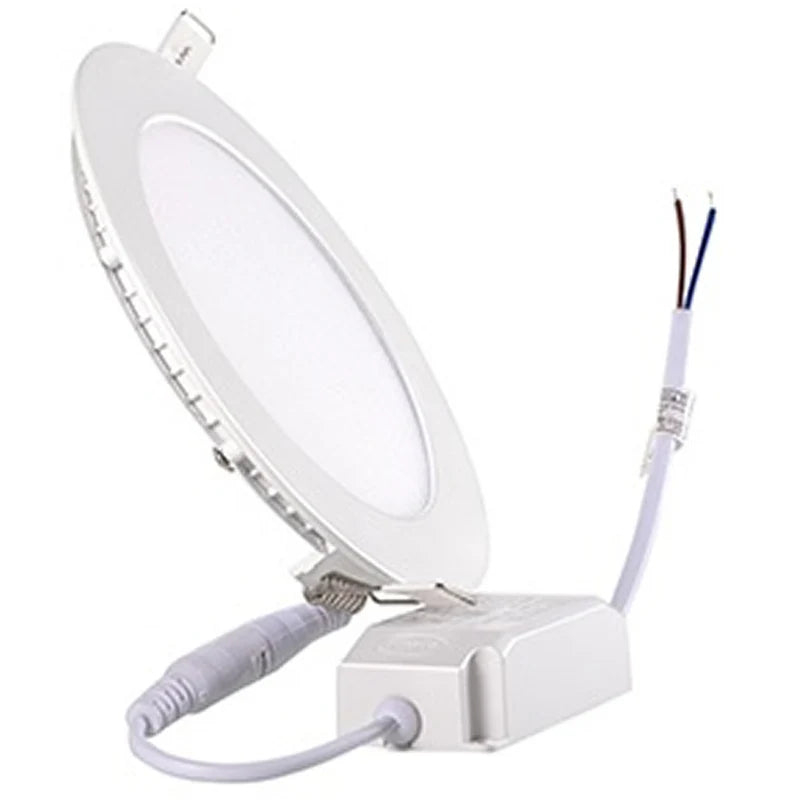 LAMPARA LED EMPOTRABLE REDONDA. 18 WATT. 120VOLT. 60HZ. LUZ BLANCA (6400K) 1250 LUMENS.