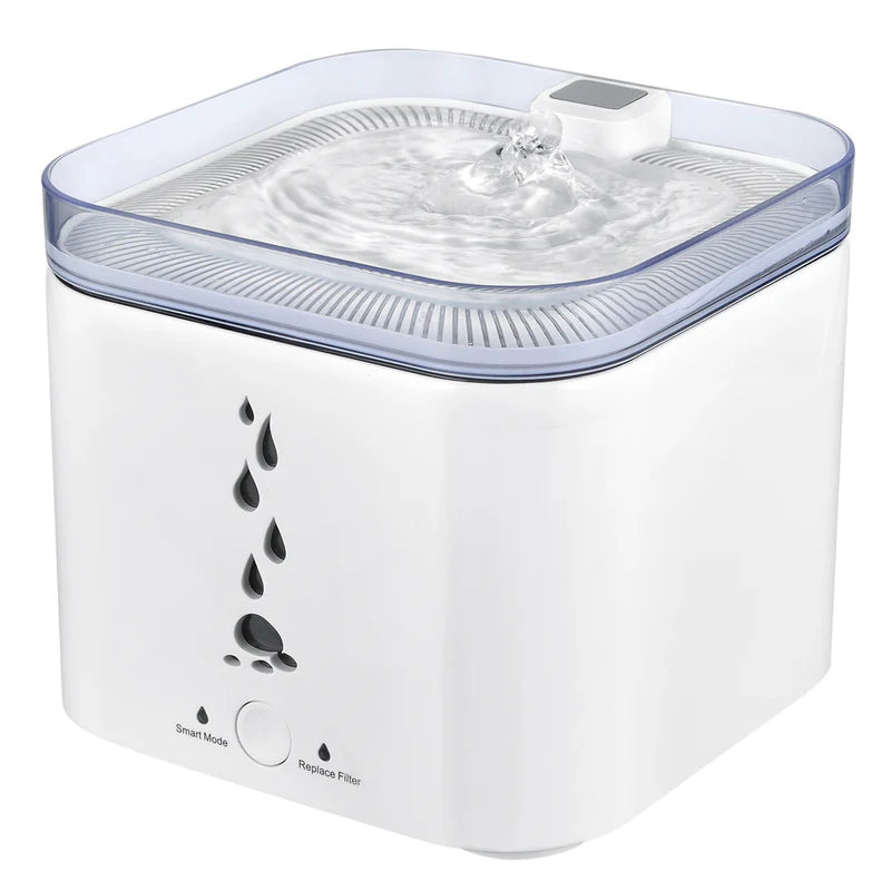 BEBEDERO DE AGUA AUTOMÁTICO PARA MASCOTAS 2.75 LTS.