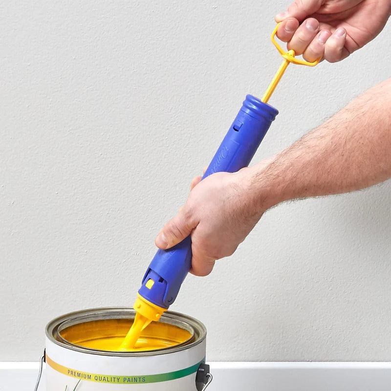 HERRAMIENTA PARA PINTAR BORDES Y ESQUINAS, SIN BANDEJA. MANGO DE SUCCION/ALMACENAMIENTO DE PINTURA
