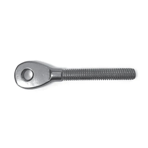 TERMINAL PARA CABLE 5 MM CON AGUJERO.MACHO ROSCA IZQUIERDA.AISI 316.