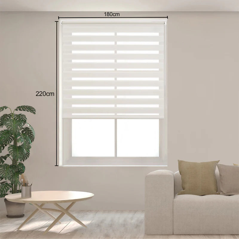 PERSIANAS ROLLER ENROLLABLE ECLIPSE DUAL BLANCO LUMINA INSPIRE