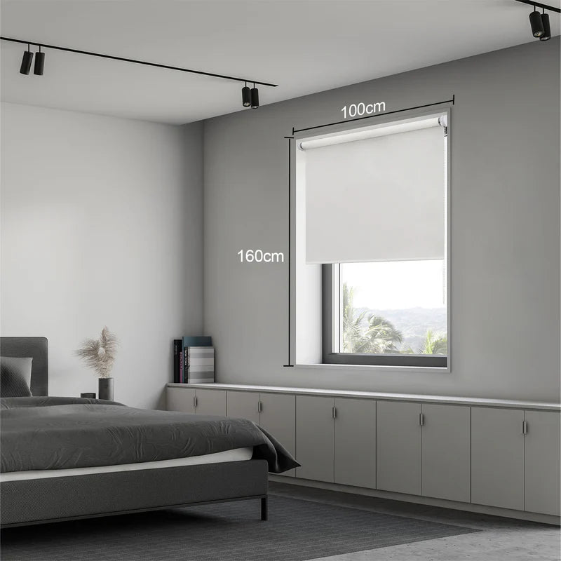 PERSIANAS BLACKOUT ROLLER BLANCO SOOTH INSPIRE 100 X 160CM