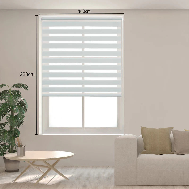 PERSIANAS ROLLER ENROLLABLE ECLIPSE DUAL GRIS LUMINA INSPIRE