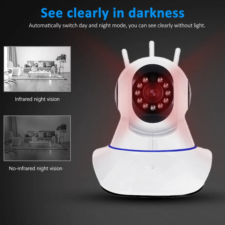 CAMARA DE SEGURIDAD INTELIGENTE CON WIFI, 2MP