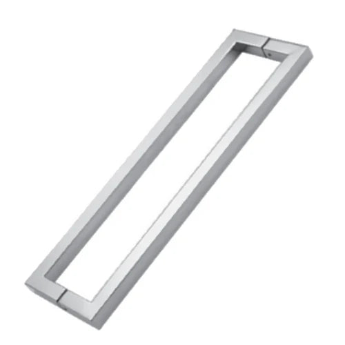 TIRADOR CUADRADO DE 19X152MM SATINADO