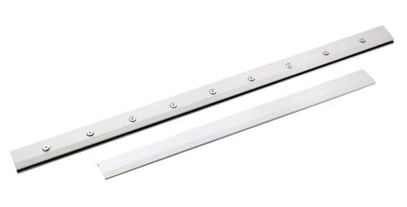 PAR DE GRAPAS P/VIDRIO CONTINUA LARGO 1 MT C/U SIN PERFORACION PARA VIDRIO TEMPLADO O LAMINADO