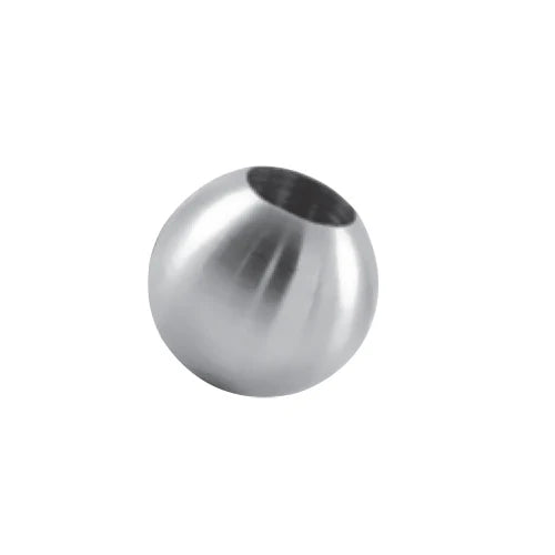 BOLITA PARA FINALES DE TUBITO, ACERO INOXIDABLE 304, SATINADO.
