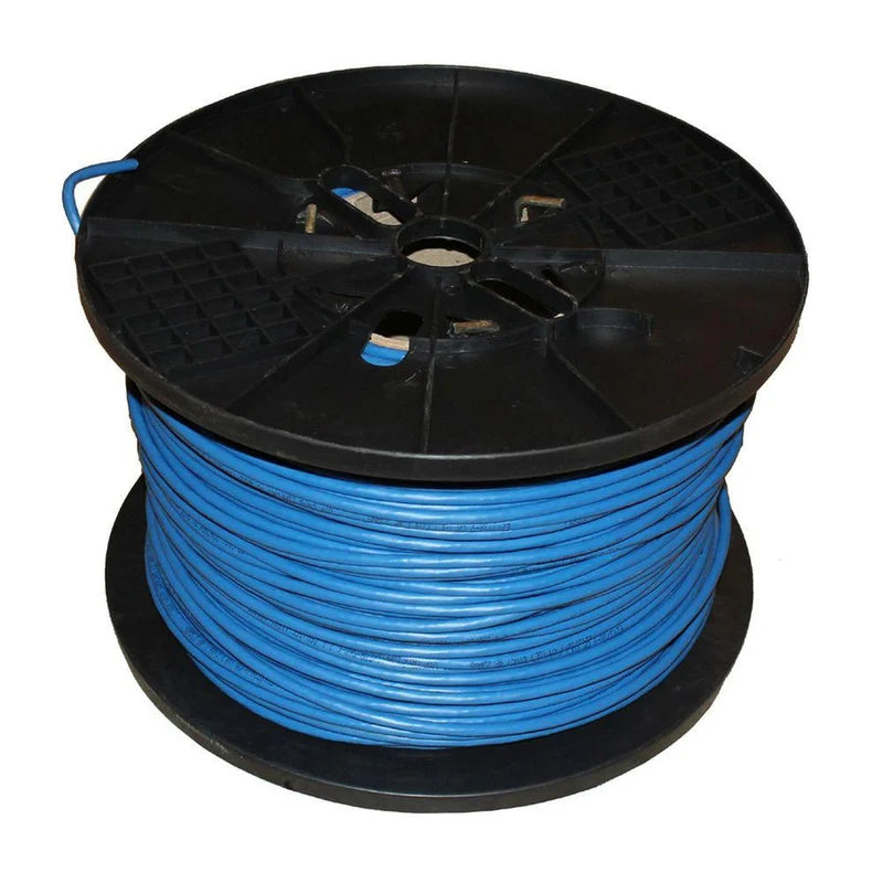 CABLE ELECTRICO 10 AWG. COLOR AZUL. SE VENDE ROLLO 152.40 M
