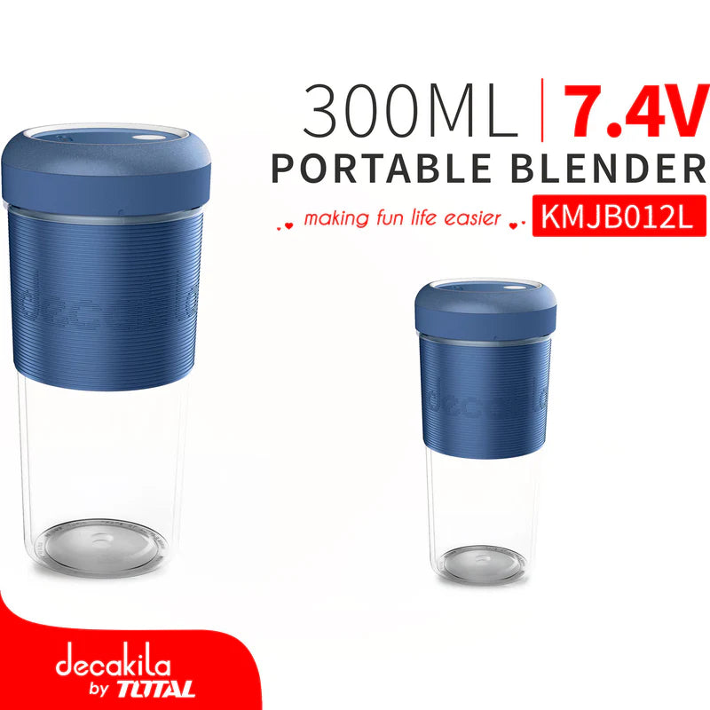 LICUADORA PORTÁTIL 300 ML, A BATERÍA RECARGABLE 50W