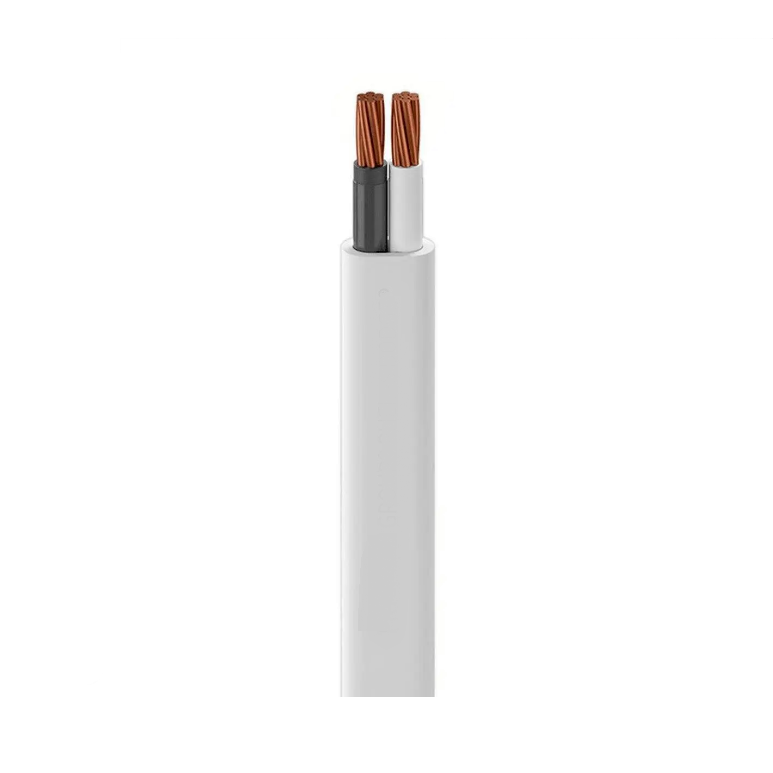 CABLE ELECTRICO PLANO TIPO NMC 2X14 AWG. COLOR BLANCO. SE VENDE ROLLO 152M