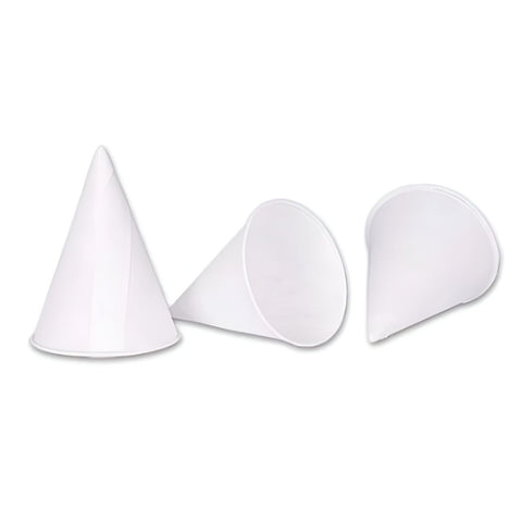 VASOS CÓNICOS DE PAPEL 4.5 OZ. 200 UNID. DESECHABLES