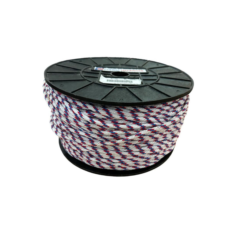 CUERDA NAUTICA 6MM X 280 M. MULTICOLOR. SUAVE AL TACTO. MANEJO DE CARGAS. SOGA MECATE