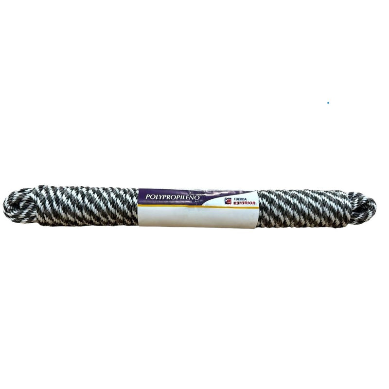 CUERDA NAUTICA POLIPROPILENO 10MM X 10M SUAVE AL TACTO. SOGA MECATE