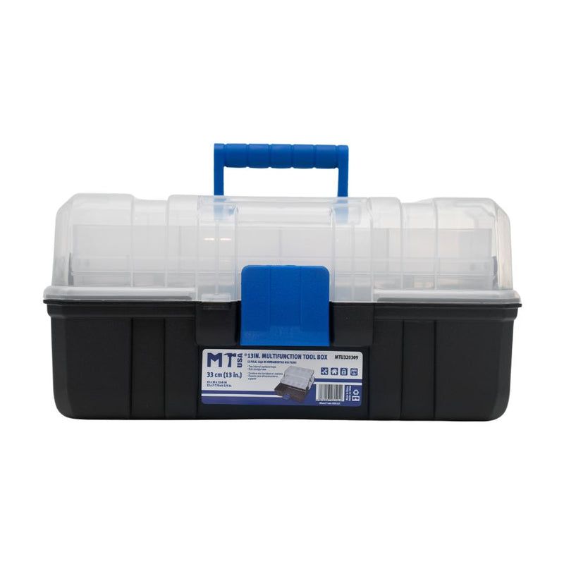 CAJA DE HERRAMIENTAS MULTIUSOS DE PLASTICO 13"