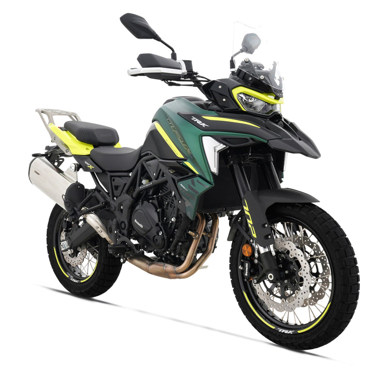 BENELLI TRK702X 698CC MOTOR DE 2 CILINDROS, 4 TIEMPOS, 8 VALVULAS, REFRIGERADO POR LIQUIDO, DOHC.