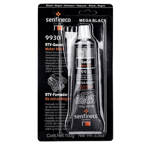FORMADOR DE EMPAQUES COLOR NEGRO 3.5 OZ. SENFINECO