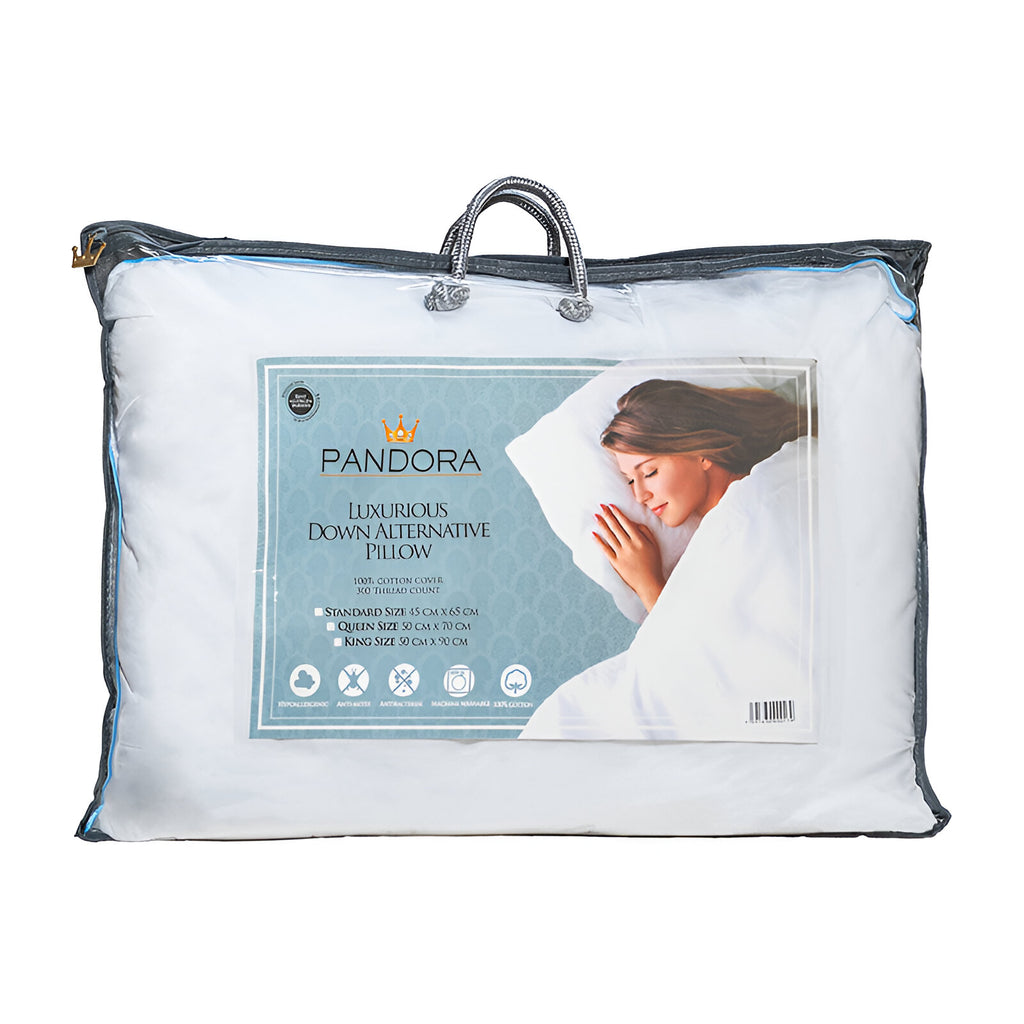 ALMOHADAS LUXURY HIPOALERGENICAS PANDORA DOWN ALTERNATIVE.