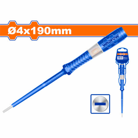 LÁPIZ MEDIDOR PROBADOR DE VOLTAJE. TAMANO DE RANURA: 4X190MM. AC100-500V PROBADOR DE CIRCUITO.