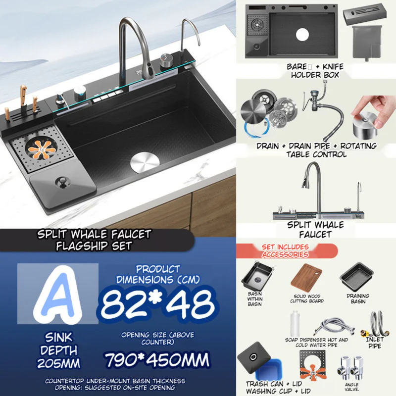 [SKUIMG]AB238|00_manual_1778075868056_11_AB238-1_800x.png|d7eba54e16722b5a29687e085f8cacaf9ac7b3e3|FREGADOR DE COCINA MULTIFUNCIÓN CON CUBO DE BASURA PIANO SWITCH 20.5CM X 82CM X 48CM FREGADORES TINA