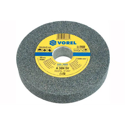 [SKUIMG]08868|08868-FRONTEND-EHfekqFc1dcBObDN.png|Rueda De Esmeril (150 X 31.75 X 25 Mm, Grano Grueso A 36 P)