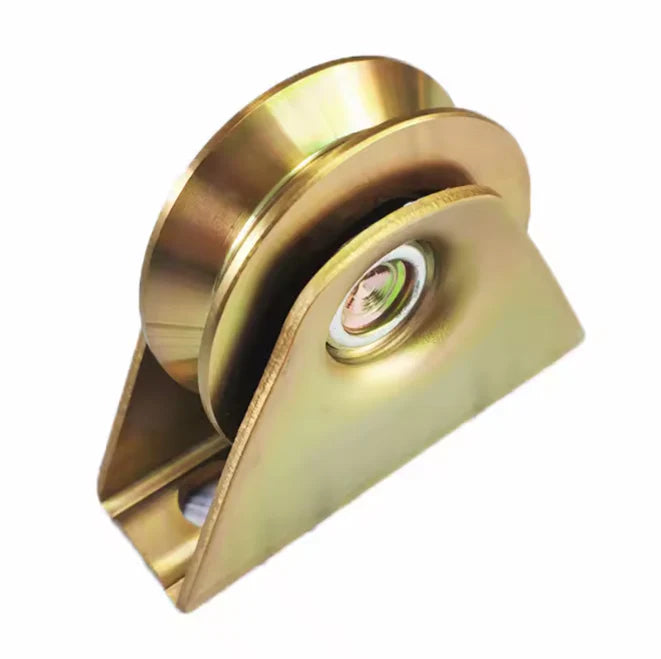 RUEDA DE PORTON H-AV80. CON SOPORTE EXTERIOR. DIAMETRO 78MM.
