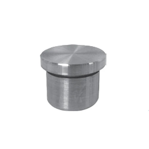 TAPA PARA TUBITOS DE 12 X 1.5 MM ESPESOR. 304 SATINADAS.