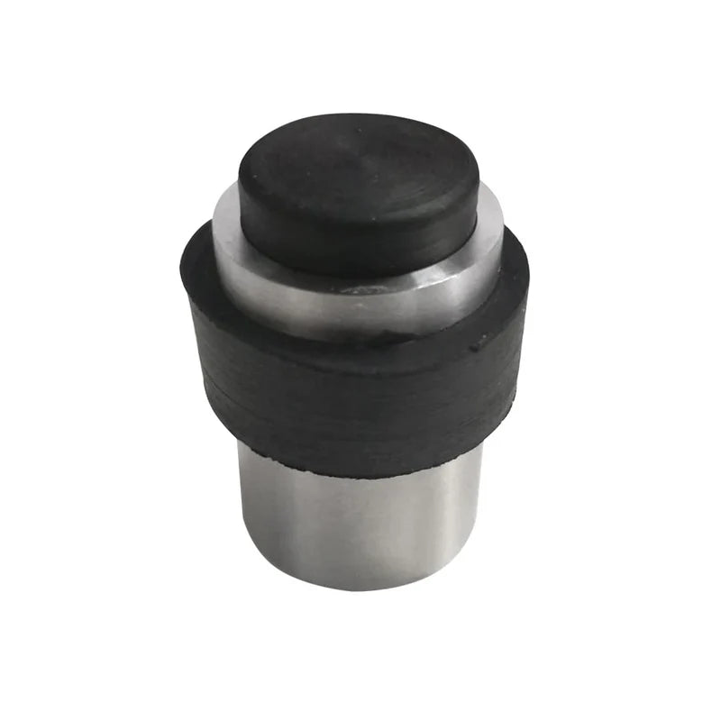 TOPE PARA PUERTA ACERO INOX.
