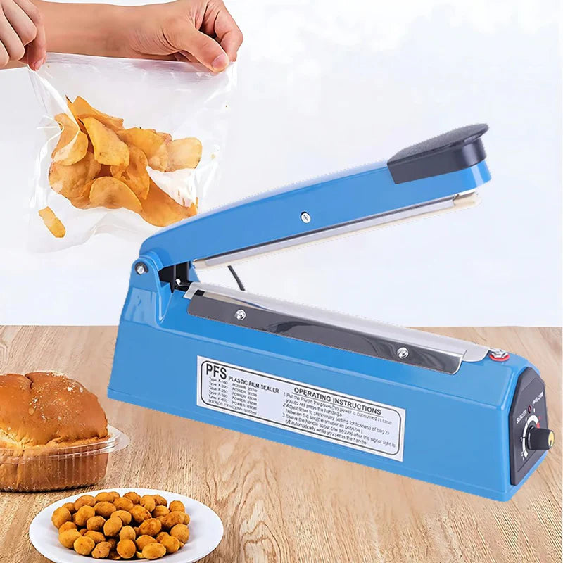 SELLADORA IMPULSO TÉRMICA LINEAL ELÉCTRICA DE 20CM CON REGULADOR DE TEMPERATURA 110V. MÁQUINA PARA S