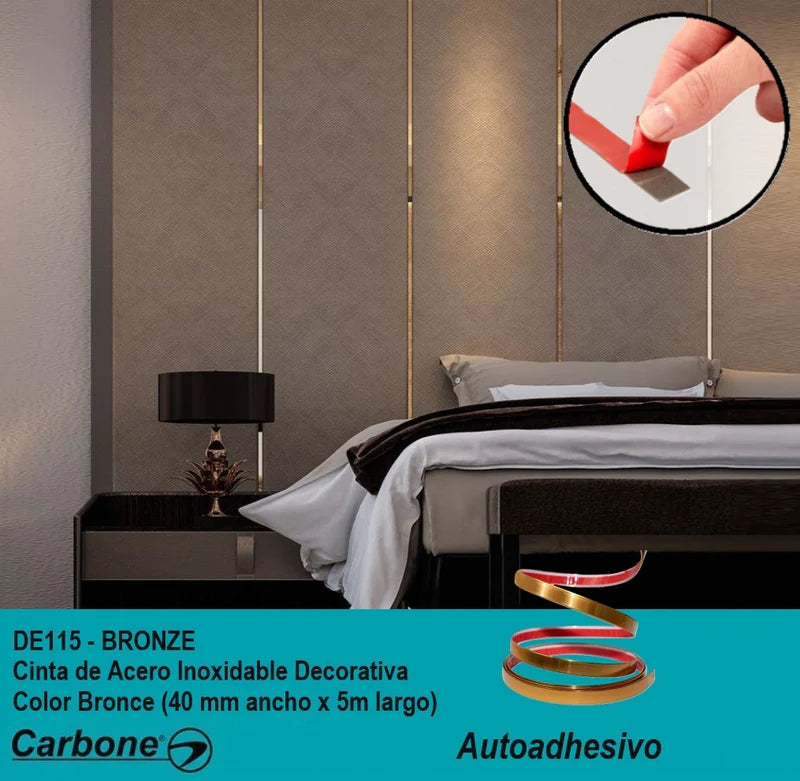 [SKUIMG]DE115-BRONCE|1784582027799-5625b80de3dc5__00_manual_1784582027799_2_broncemain2.0_800x.webp|2a253a42662479ee5b9e739819ec51c2a43c033a|CINTA DE ACERO INOXIDABLE BRONCE BRILLANTE TIRA AUTOADHESIVA DECORATIVA 4CM X 5M LARGO
