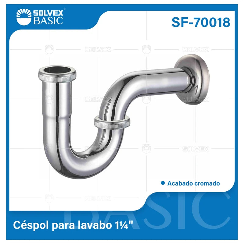 [SKUIMG]SF-70018|1789222317762-88da7ab9f086e__00_manual_1789222317762_3_SF-70018_300a2d37-589f-40bc-98c4-4ca1b1aa8cb7_800x.webp|6e03f39f286ee2725aebfa2b74579e2b96d416c4|DRENAJE PARA LAVAMANOS 1 1/4" TIPO TUBO EN U. TRAMPA CROMADA CON TUERCA METÁLICA.
