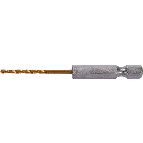 BROCAS PARA METAL DE TITANIO CON VASTAGO HEXAGONAL MILIMETRICAS