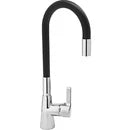 LLAVE DE FREGADOR FLEXIBLE EN NEGR