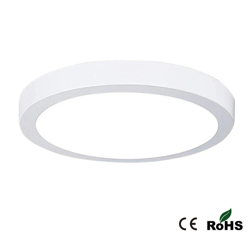 LÁMPARAS LED DE SOBREPONER REDONDAS. 120VOLT. 60HZ.