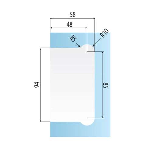 BISAGRA HIDRÁULICA DE PARED