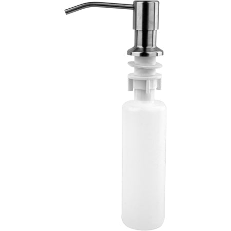 [CARBONE]69396|DISPENSADOR DE JABON LIQUIDO DE SOBRE.ACABADO SILVER