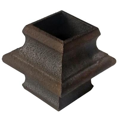 [SKUIMG]746/888|746_888.jpg|MACOLLA CUADRADA PARA TUBO CUADRADO DE 1" (25.4MM)
