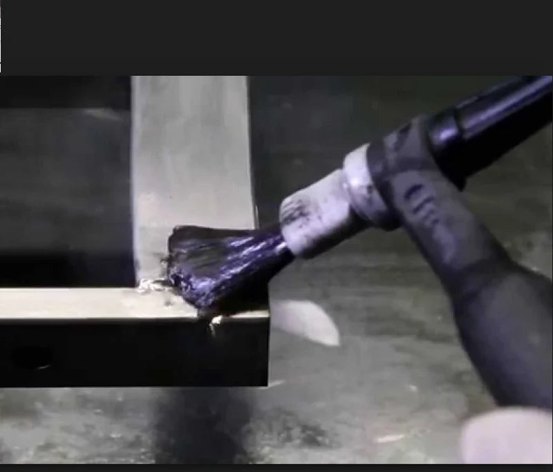 BROCHAS DE CARBON PARA LIMPIAR SOLDADURAS CON ACIDO FOSFORICO PARA ANTORCHA TIG. ELECTROPOLISHING