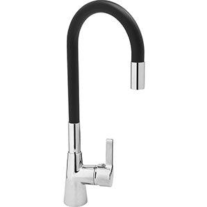 [CARBONE]75705|LLAVE DE FREGADOR FLEXIBLE EN NEGR