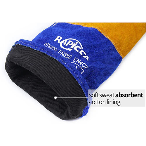 RAPICCA GUANTES SOLDAR 350 GRADOS. ALTA TEMPERATURA