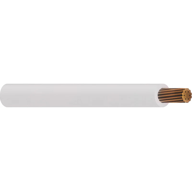 CABLE ELECTRICO 10 AWG. COLOR BLANCO. SE VENDE ROLLO 152.40 M