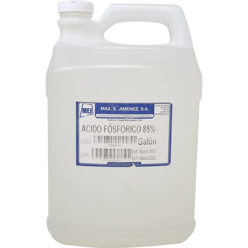 ACIDO FOSFORICO PARA ELECTROPULIDO DE SOLDADURA 1 GALON