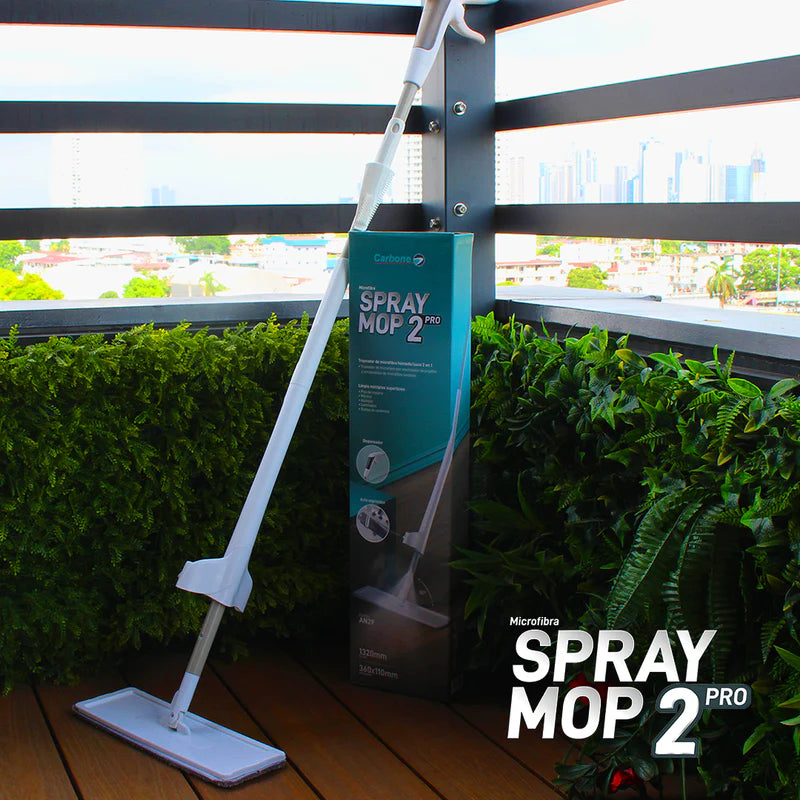 SPRAY MOP 2 PRO. TRAPEADOR PLANO CON SPRAY Y GATILLO EN EL MANGO.