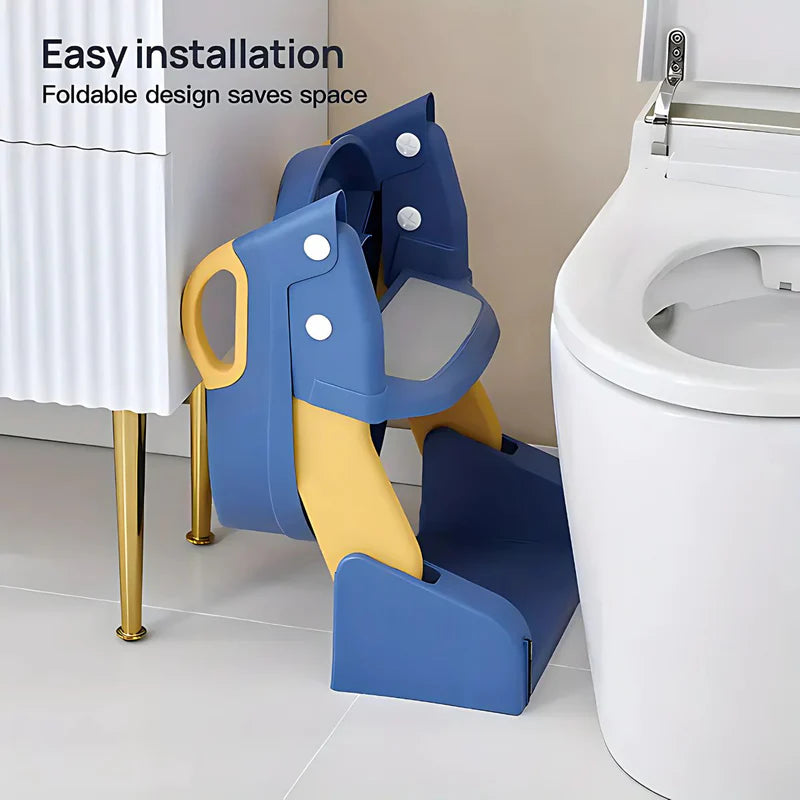 ASIENTO ESCALERA DE ENTRENAMIENTO SILLA PARA NIÑOS INODORO . (2 EN 1) ESCALERA INFANTIL POTTY TRAINE